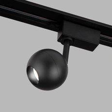 Фото товара Basic System Трековый поворотный светильник Ball Черный 8W 4200K однофазный LTB76