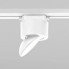 Фото товара Трековый поворотный светильник 10W 4200K Basic System Smooth белый 85515/01
