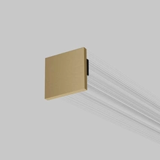 Фото товара Заглушки для накладного шинопровода латунь 2шт 85230/00 Brass Line