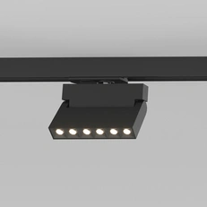 Фото товара Трековый поворотный светильник 10W 4200K Basic System Garda черный 85017/01
