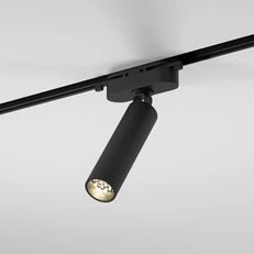 Фото товара Трековый однофазный светильник 6W 4000K Pika Basic System черный 85110/01