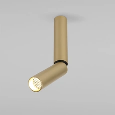 Фото товара Накладной поворотный светодиодный светильник Pika 25029/LED 6W 4200K латунь